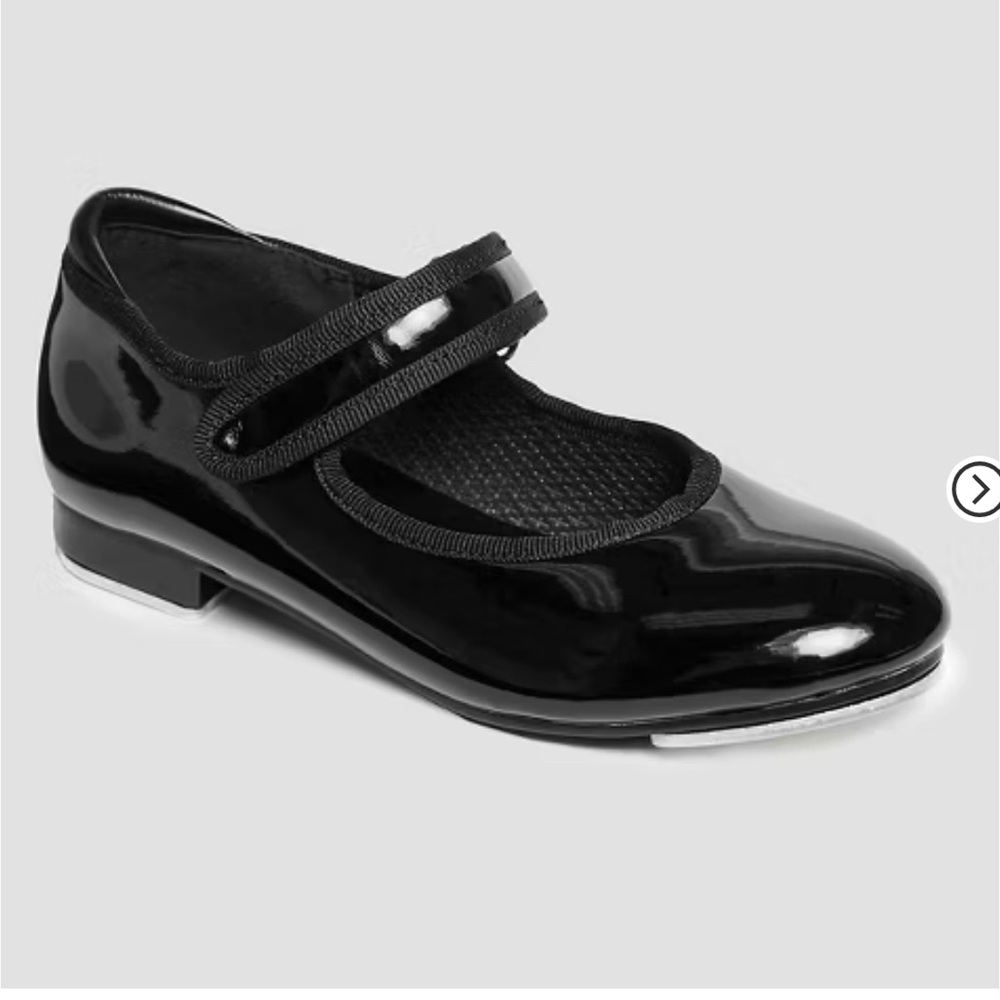 Girls' Tap Dance Shoes - Black size 12C